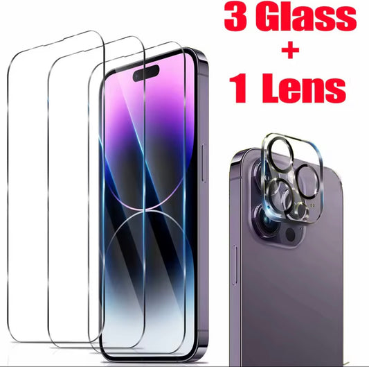 9H Tempered Glass Screen Protector – iPhone 11 to 17 pro max