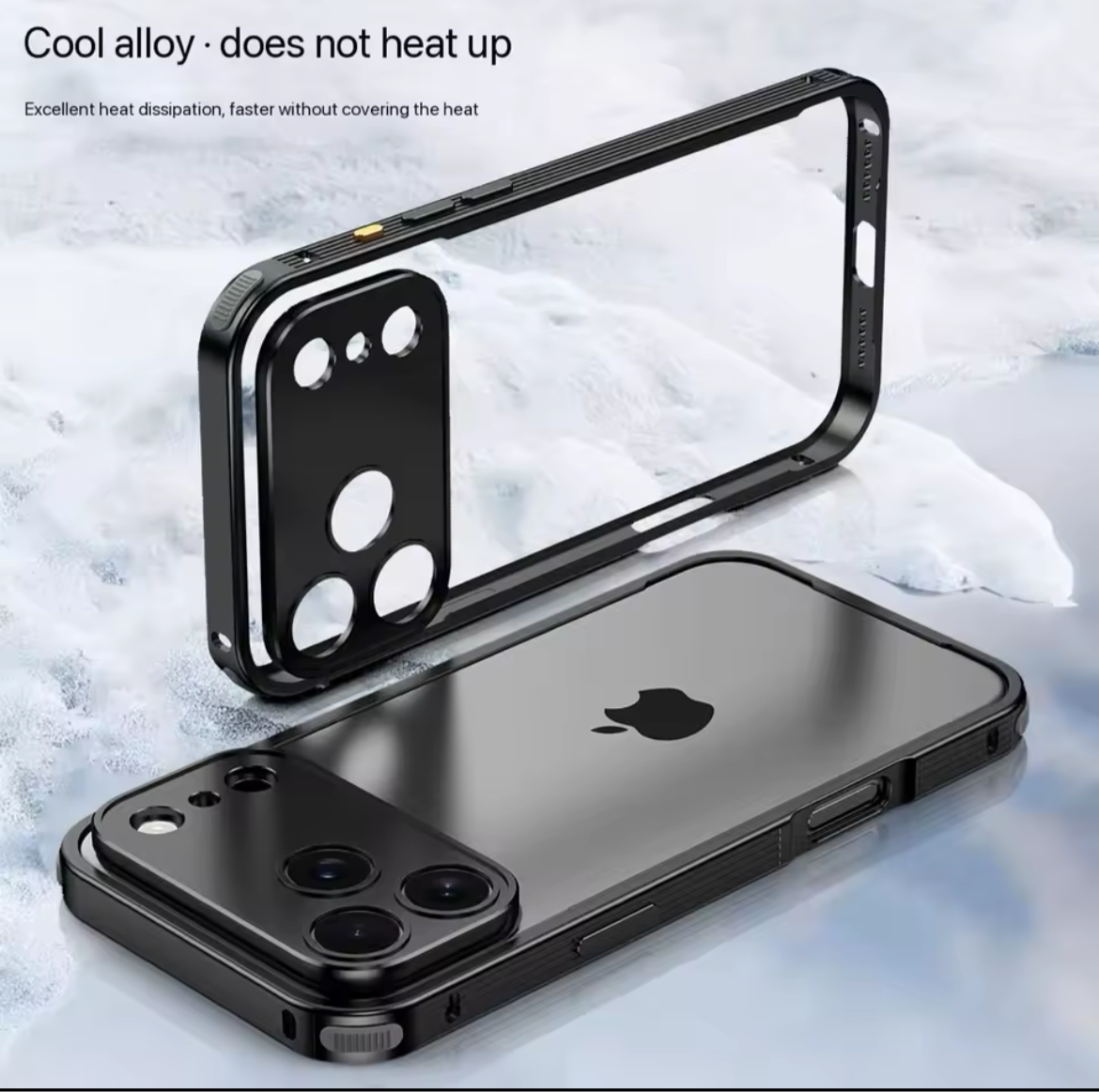 Stijlvolle metalen iPhone 17 hoes met MagSafe.
Verkrijgbaar in 6 kleuren en biedt sterke bescherming.
Dun, licht en comfortabel in gebruik.