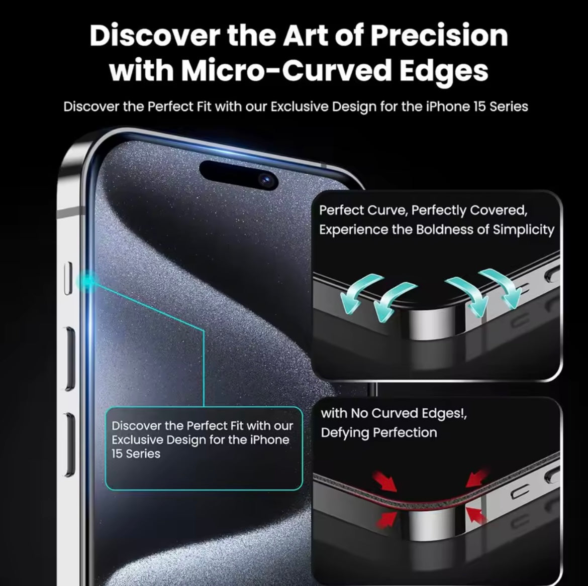 9H Tempered Glass Screen Protector – iPhone 11 to 17 pro max