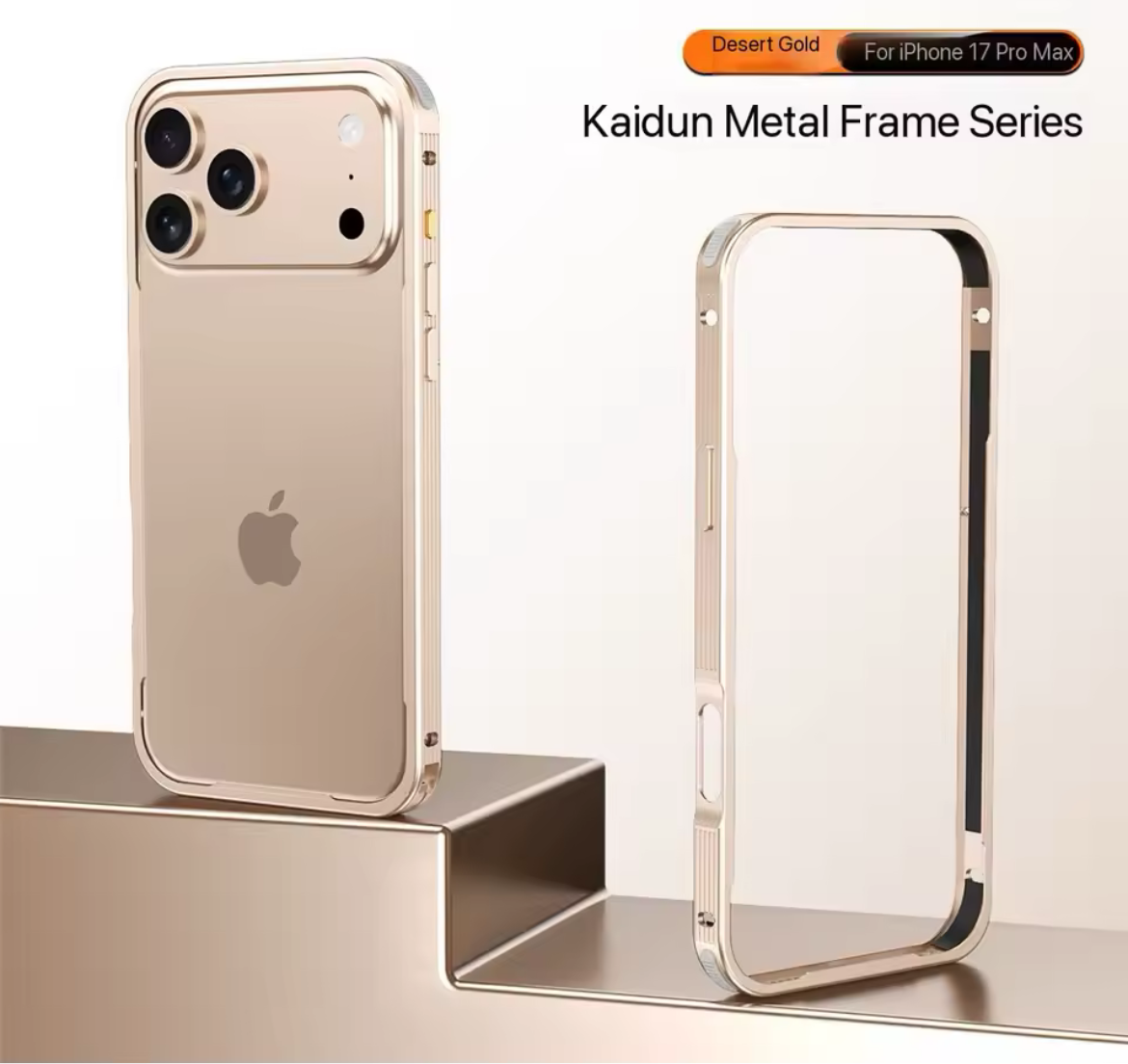Stijlvolle metalen iPhone 17 hoes met MagSafe.
Verkrijgbaar in 6 kleuren en biedt sterke bescherming.
Dun, licht en comfortabel in gebruik.