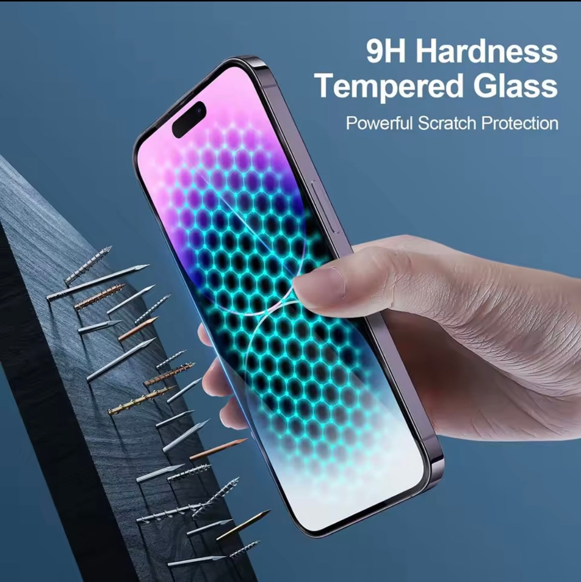 9H Tempered Glass Screen Protector – iPhone 11 to 17 pro max