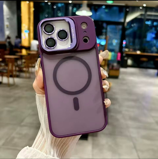 iPhone 17 Pro Max MagSafe Case – Transparent with Camera Lens Cover